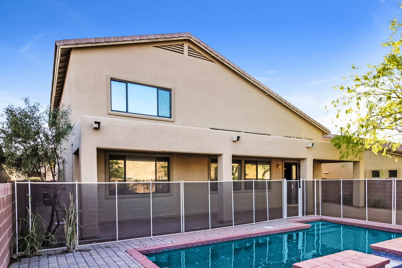 2,865/Mo, 8416 N Sand Flower Rd Tucson, AZ 85743 Rear View