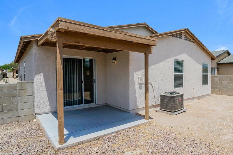 1,945/Mo, 7393 S Messala Ct Tucson, AZ 85746 Rear View
