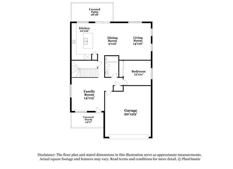 2,315/Mo, 7085 W Festival Way Tucson, AZ 85757 Floor Plan View 2
