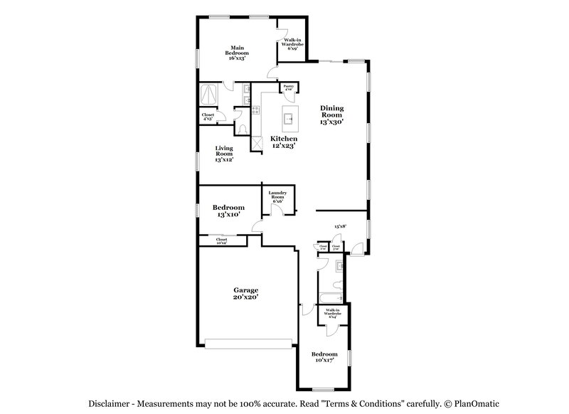 1,990/Mo, 6269 S Reed Bunting Dr Tucson, AZ 85757 Floor Plan View
