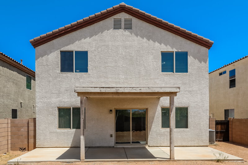 1,895/Mo, 7655 W Tight Line Dr Tucson, AZ 85757 Rear View