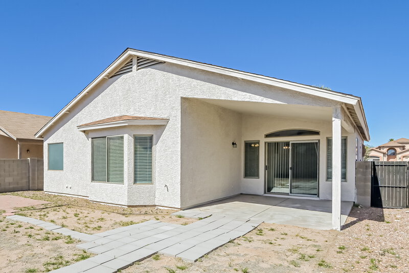 1,820/Mo, 4360 E Mesquite Desert Trail Tucson, AZ 85706 Rear View