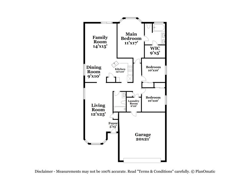 2,000/Mo, 10354 E Ravenswood St Tucson, AZ 85747 Floor Plan View