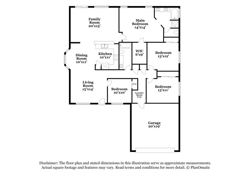 2,035/Mo, 10029 E Moonstruck Way Tucson, AZ 85747 Floor Plan View