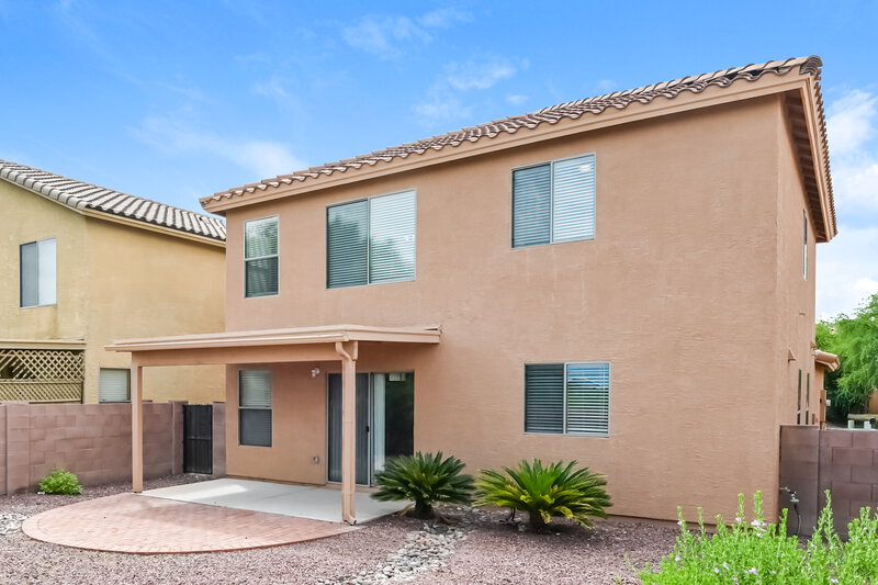 1,995/Mo, 4029 E Agate Knoll Dr Tucson, AZ 85756 Rear View