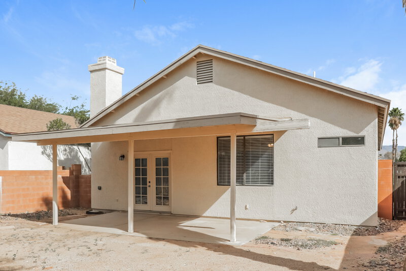 1,740/Mo, 7818 S Castle Bay St Tucson, AZ 85747 Rear View