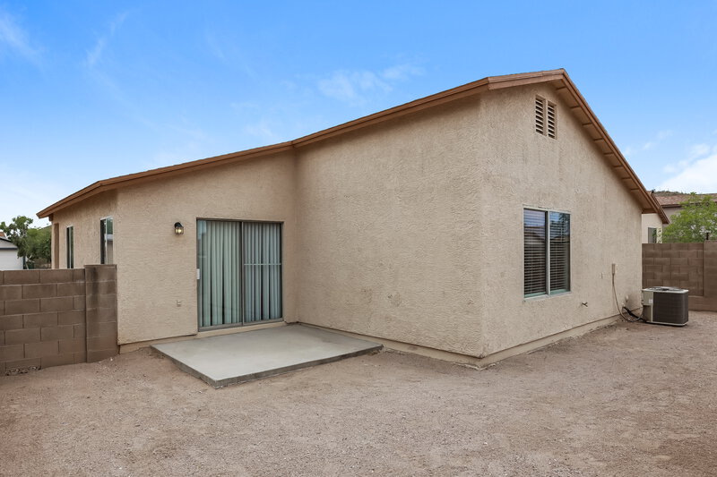 1,860/Mo, 3620 W Avenida del Mar Tucson, AZ 85746 Rear View