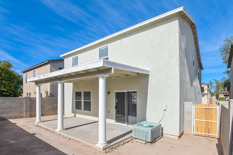 2,860/Mo, 1552 E Maryland Place Tucson, AZ 85706 Rear View