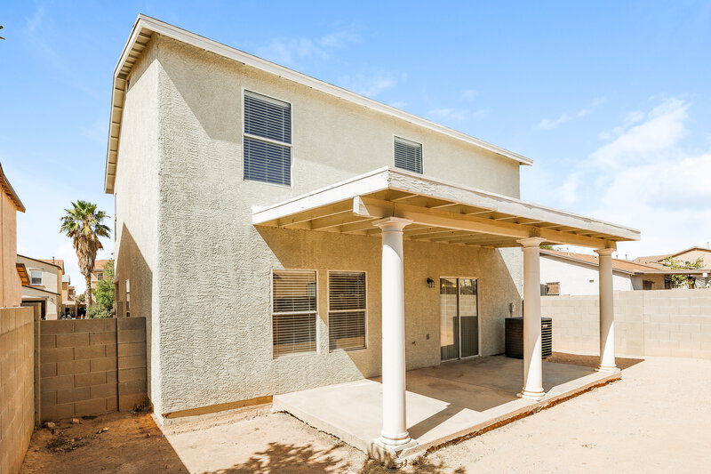 1,870/Mo, 1552 E Maryland Place Tucson, AZ 85706 Rear View