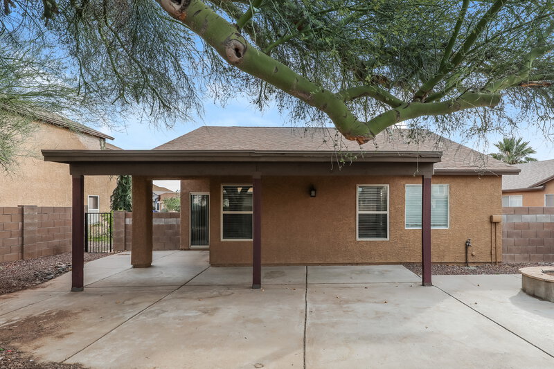 1,805/Mo, 9069 E Lippia St Tucson, AZ 85747 Rear View