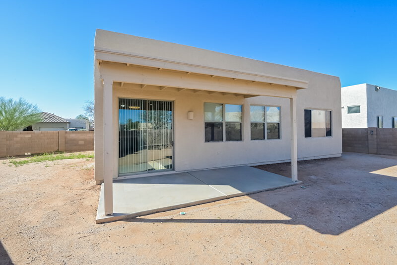 2,075/Mo, 7938 W Hawk Eagle Ct Tucson, AZ 85757 Rear View
