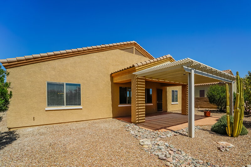 3,480/Mo, 5115 W Wild Burro Spring Dr Marana, AZ 85658 Rear View