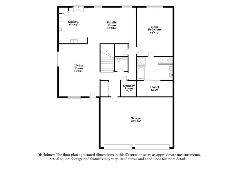 2,850/Mo, 192 W Calle Cascara Sahuarita, AZ 85629 Floor Plan View