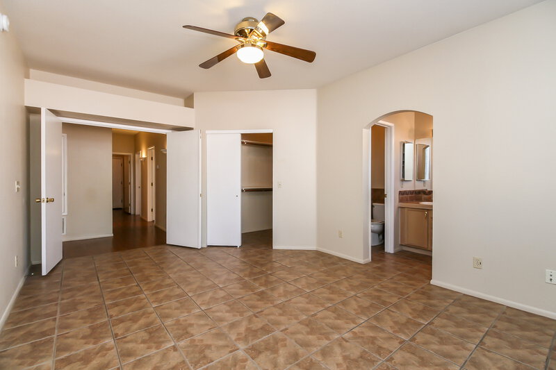 1,985/Mo, 9997 E Paseo San Ardo Tucson, AZ 85747 Master Bedroom View