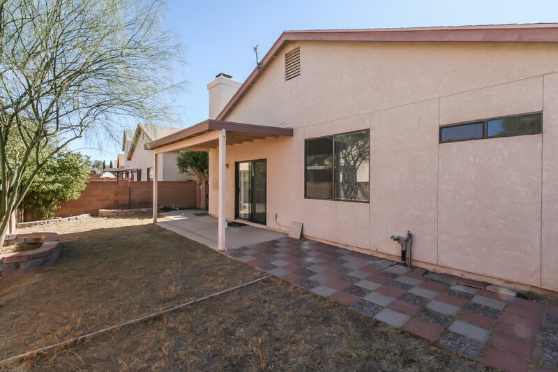 1,985/Mo, 9997 E Paseo San Ardo Tucson, AZ 85747 Rear View