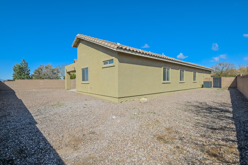 1,835/Mo, 11621 W Stone Hearth St Marana, AZ 85658 Rear View