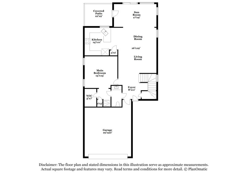 1,940/Mo, 6916 S Cottontail Run Ave Tucson, AZ 85756 Floor Plan View