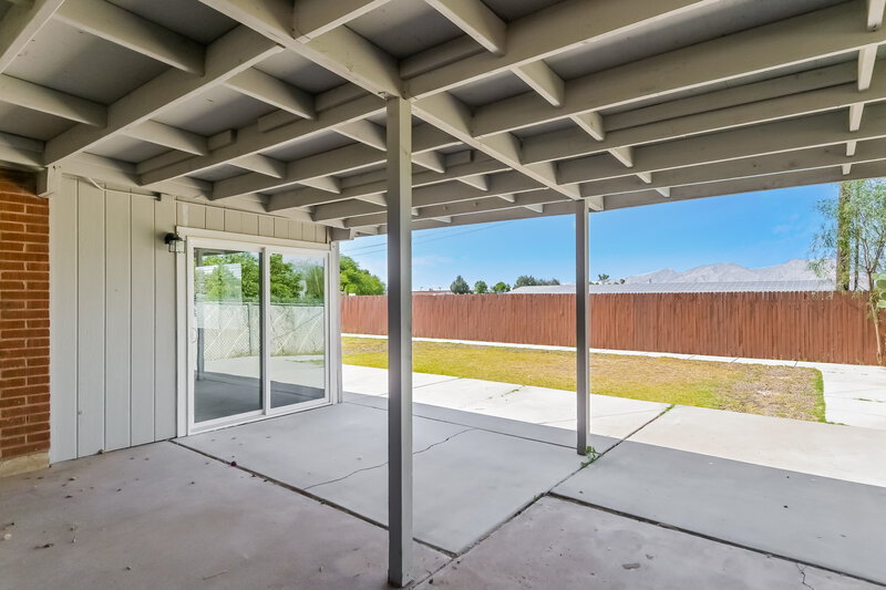 1,785/Mo, 6761 E Fayette St Tucson, AZ 85730 Covered Porch View