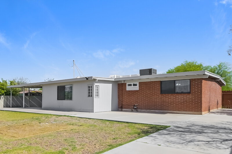 1,785/Mo, 6761 E Fayette St Tucson, AZ 85730 Rear View