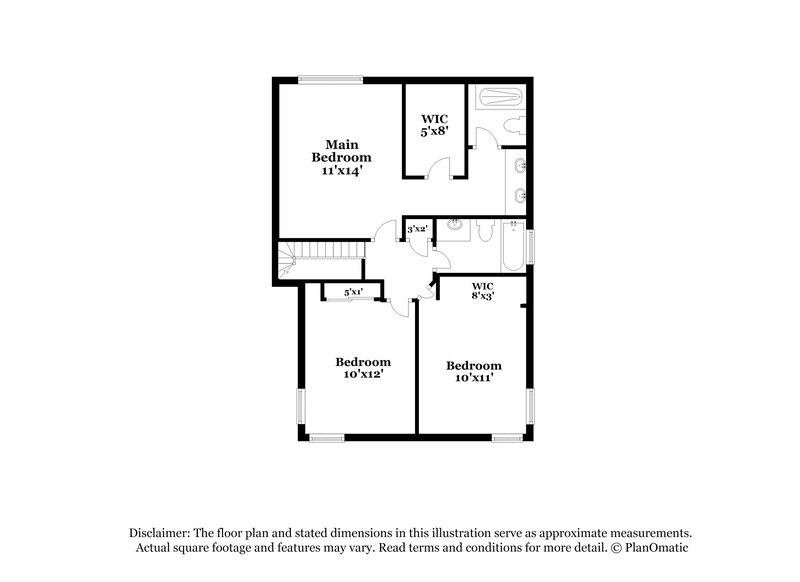 2,250/Mo, 9920 N Stageline Trl Tucson, AZ 85742 Floor Plan View