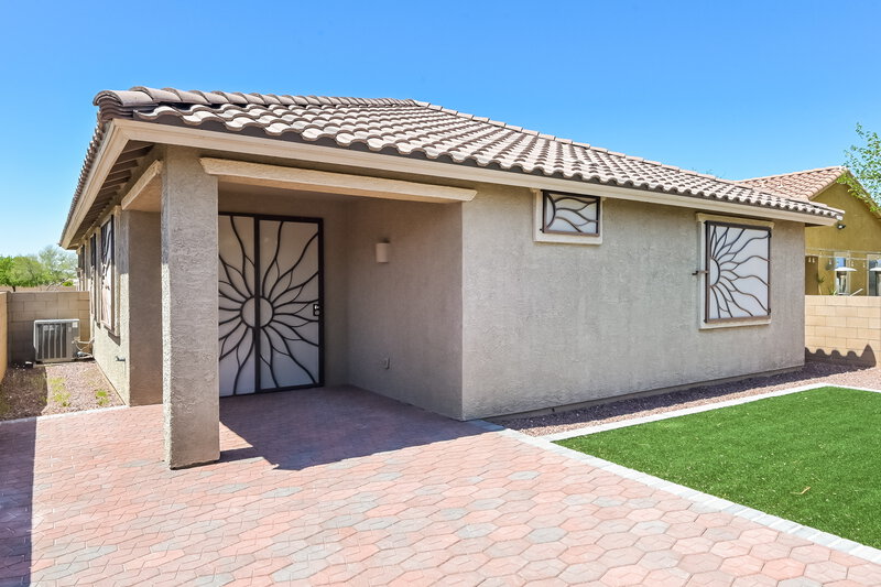 2,150/Mo, 7421 S Mountain Star Dr Tucson, AZ 85757 Rear View