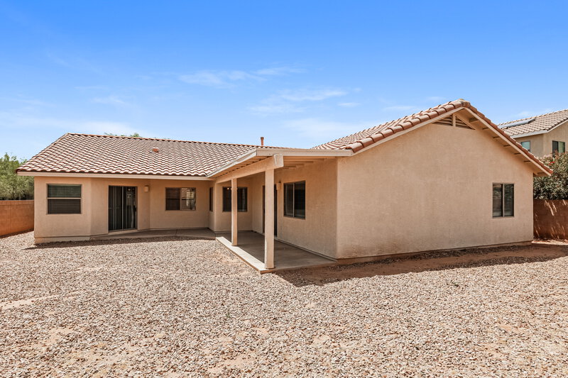 2,355/Mo, 6492 W Harbin Ridge Way Tucson, AZ 85757 Rear View