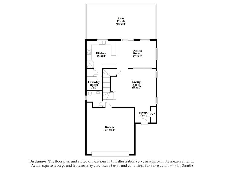 2,015/Mo, 1155 W Calle Vista de Suenos Sahuarita, AZ 85629 Floor Plan View