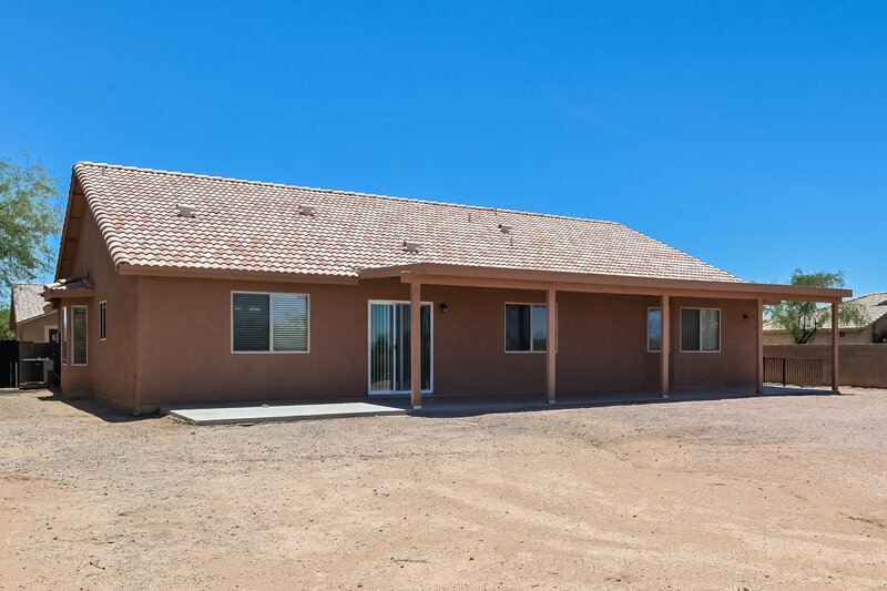 2,105/Mo, 7306 W Moonmist Pl Tucson, AZ 85757 Rear View