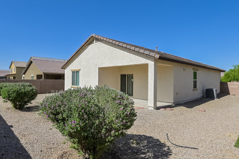 2,010/Mo, 14214 N Spear Point Way Marana, AZ 85658 Rear View