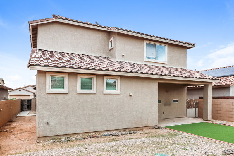 2,255/Mo, 6851 W Leeward Cove Way Tucson, AZ 85757 Rear View