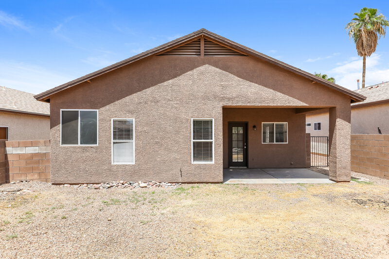 1,805/Mo, 9204 E Muleshoe St Tucson, AZ 85747 Rear View