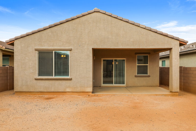 1,695/Mo, 6989 W Hedge Rose Drive Tucson, AZ 85757 Rear View