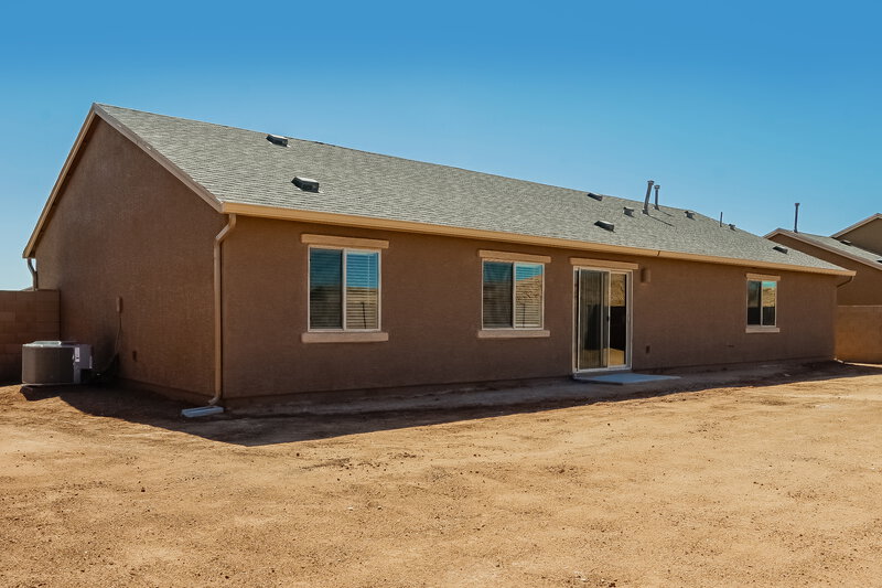 1,990/Mo, 6912 S Portugal Ave Tucson, AZ 85757 Rear View