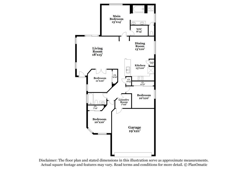 1,815/Mo, 581 W Calle Cajeta Sahuarita, AZ 85629 Floorplan View