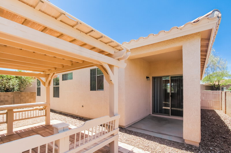 1,970/Mo, 5356 N Mesquite Bosque Way Tucson, AZ 85704 Rear View