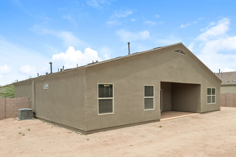 1,885/Mo, 7471 W Calle Aragon Tucson, AZ 85757 Rear View 2