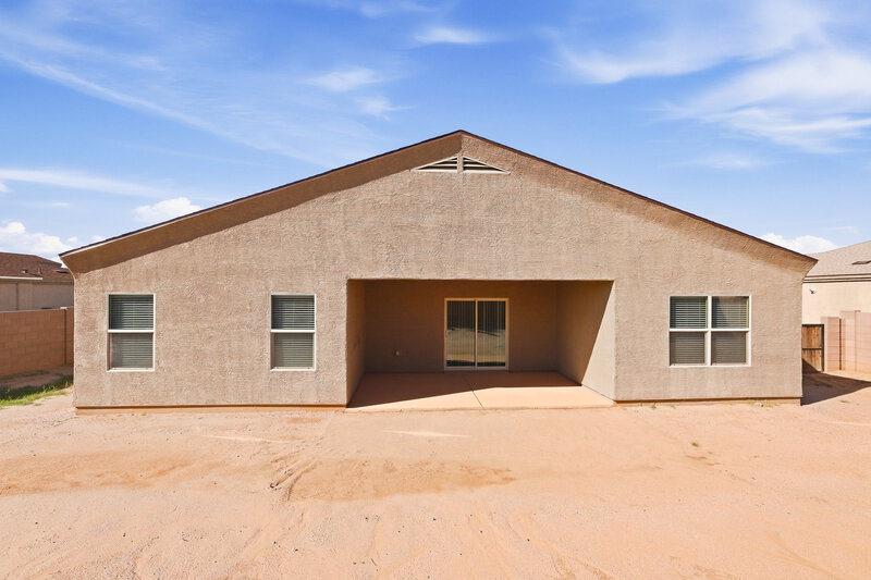 1,910/Mo, 7471 W Calle Aragon Tucson, AZ 85757 Rear View
