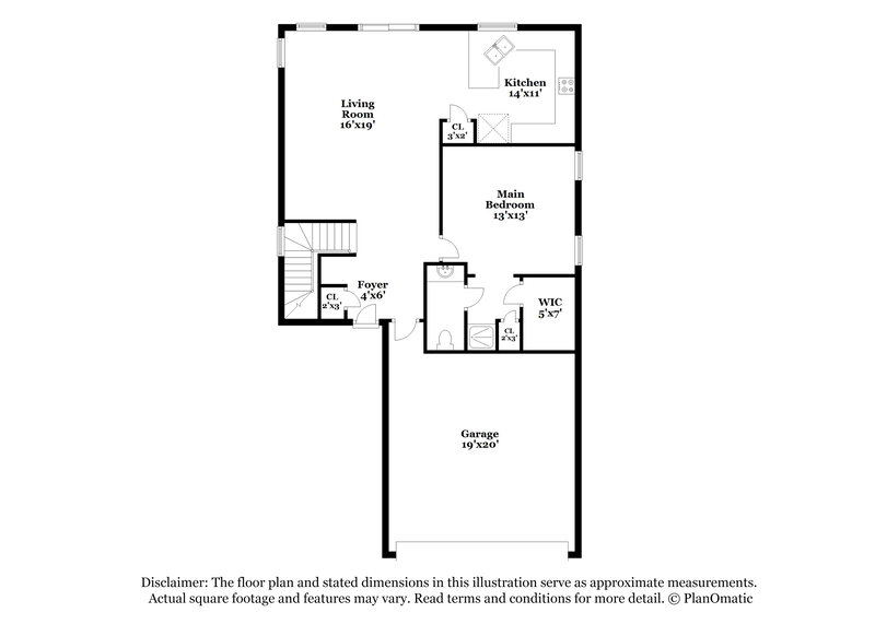 1,900/Mo, 909 W Placita El Cauce Rico Green Valley, AZ 85614 Floor Plan View