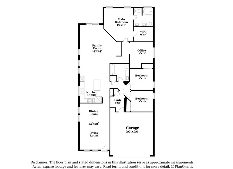 1,985/Mo, 498 W Vuelta Friso Sahuarita, AZ 85629 Floor Plan View