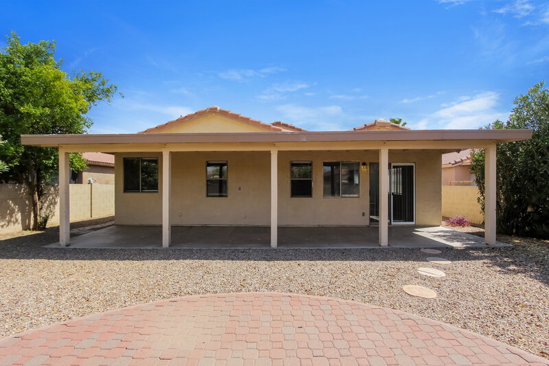 2,185/Mo, 6586 W Blythe Pl Tucson, AZ 85743 Rear View