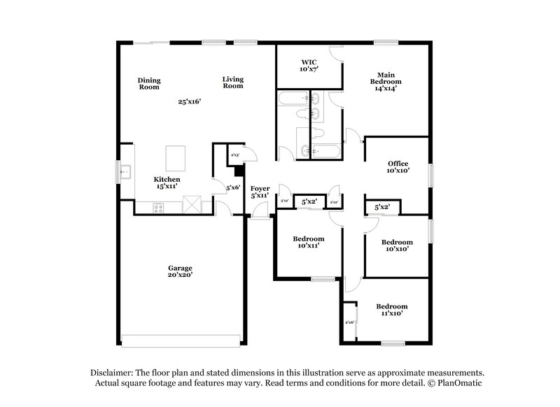 2,090/Mo, 8391 W Kittiwake Ln Tucson, AZ 85757 Floorplan View