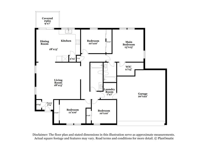 2,070/Mo, 4860 W Calle Don Alberto Tucson, AZ 85757 Floor Plan View