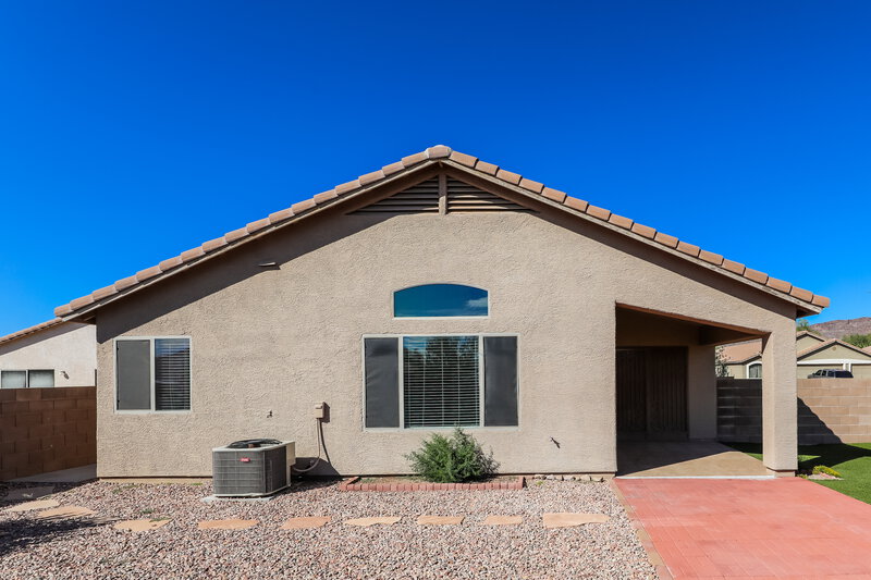 2,045/Mo, 5861 W Agave Bloom Ln Tucson, AZ 85735 Rear View 2