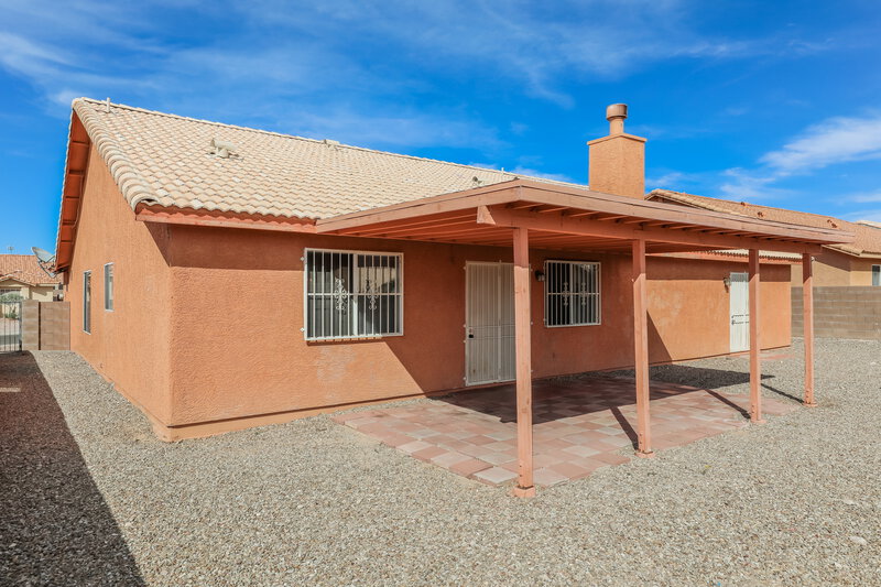 1,975/Mo, 9646 E Paseo San Ardo Tucson, AZ 85747 Rear View