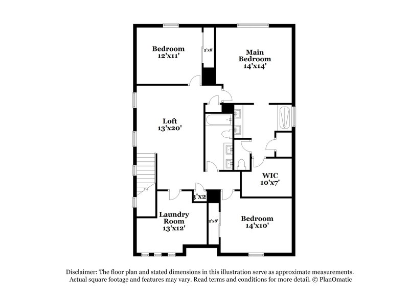 1,795/Mo, 11219 S Weismann Dr Vail, AZ 85641 Floor Plan View 2