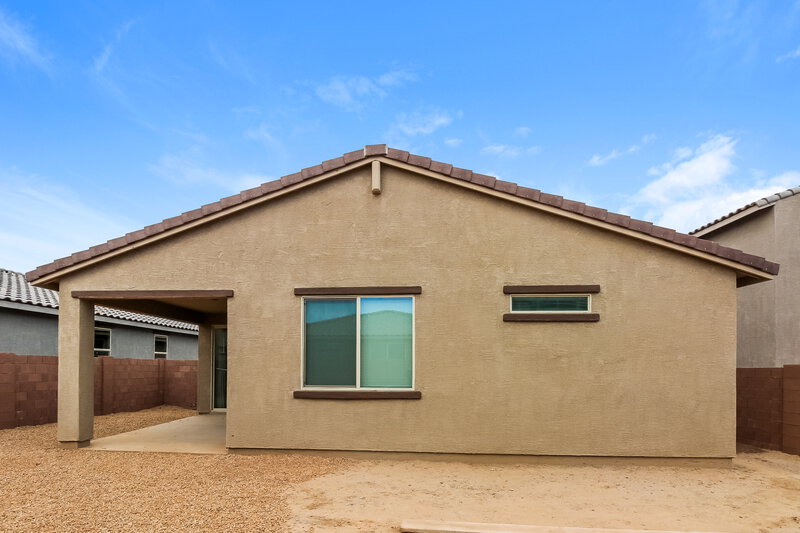 2,390/Mo, 12171 W Charismatic Drive Marana, AZ 85653 Rear View