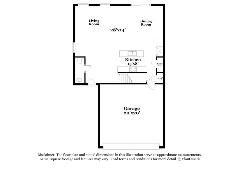 1,800/Mo, 7621 W Valencia Rd Tucson, AZ 85757 Floor Plan View