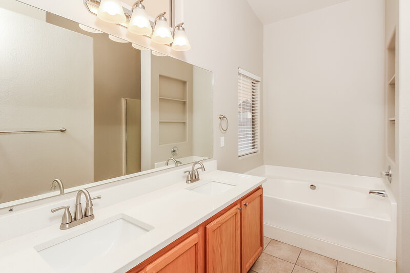 1,980/Mo, 8523 N Cantora Way Tucson, AZ 85743 Main Bathroom View