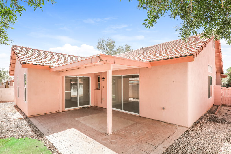 1,825/Mo, 2999 W Sky Ranch Trl Tucson, AZ 85742 Rear View