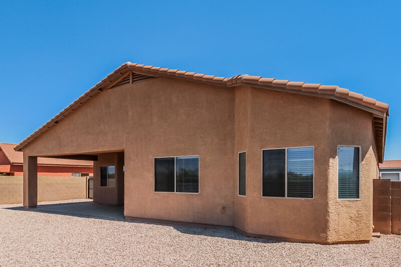 3,160/Mo, 6570 S Via Molino de Viento Tucson, AZ 85757 Rear View